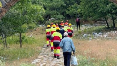 Seyit Ahmet Üner ile eşi Firdevs Üner, Konya’nın Seydişehir ilçesinde