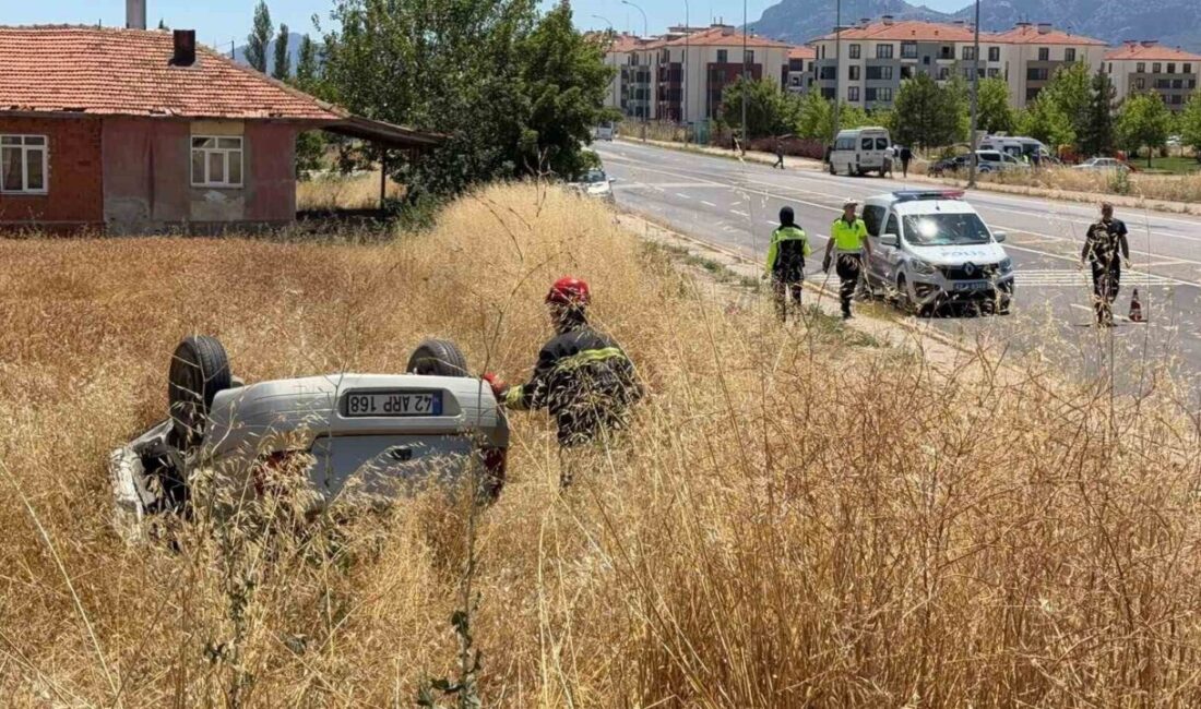 Konya’nın Seydişehir ilçesinde meydana gelen trafik kazasında 4 kişi yaralandı.