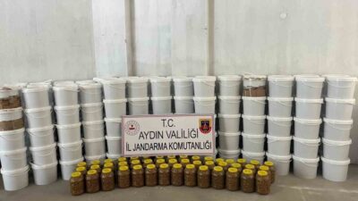Aydın’ın Köşk ilçesinde yapılan sahte gıda operasyonunda, piyasa değeri 3