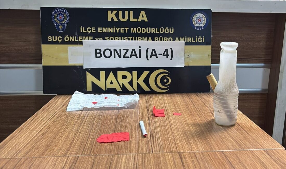 Manisa’nın Kula ilçesinde, İlçe Emniyet Müdürlüğü Suç Önleme ve Soruşturma