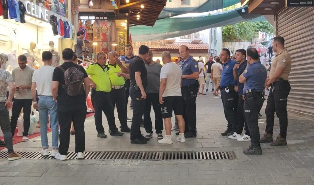 Kuşadası’nda iki esnaf arasında çıkan müşteri kapma tartışması kanlı bir