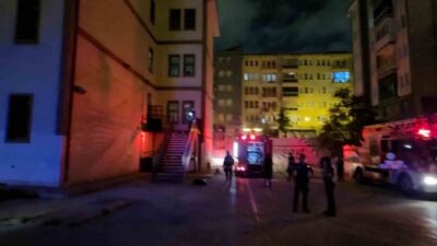 Kütahya ilinde bulunan bir ilkokulun bodrum katında meydana gelen yangın,