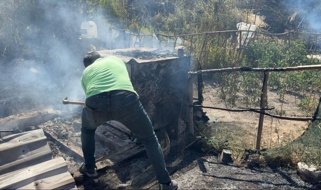 Kütahya’nın Yıldırım Beyazıt Mahallesi’nde meydana gelen bir olayda, demir yolu