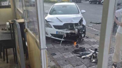 Kırklareli’nin Lüleburgaz ilçesinde meydana gelen trafik kazasında bir sürücü hastaneye