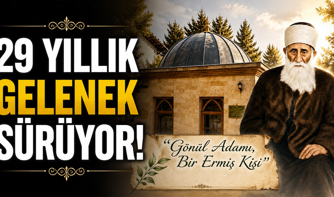 Mahsenli köyünde, bölgenin manevi mimarlarından Mahsenli Ali Efendi Hazretleri için
