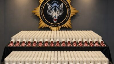 Malatya’da sokak satıcılarına karşı gerçekleştirilen operasyonda 36 bin 798 adet