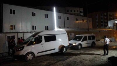 Malatya’nın Battalgazi ilçesinde, bir şantiyede gece yarısı meydana gelen olayda,