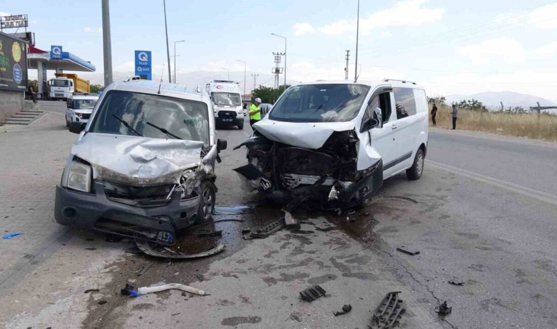 Malatya’da meydana gelen trafik kazasında, Yeşilyurt ilçesi Yaka Mahallesi Dilek