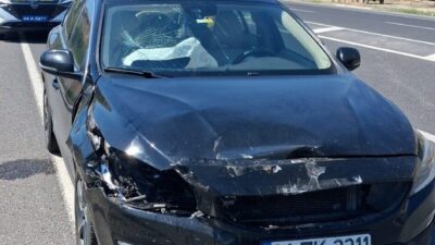 Malatya’nın Darende ilçesinde meydana gelen trafik kazasında, seyir halindeki bir