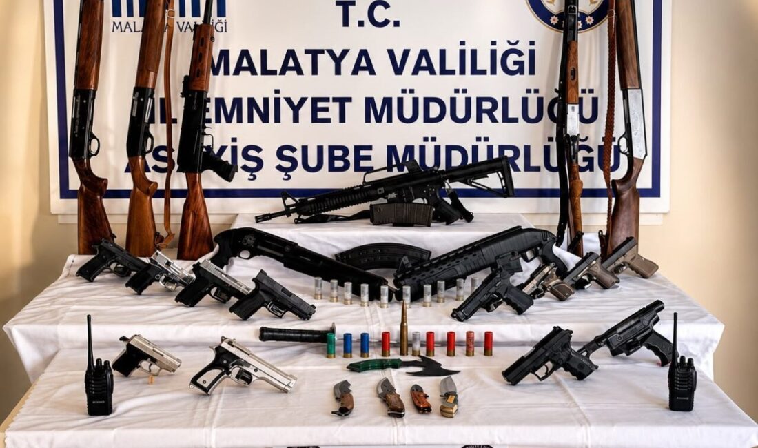Malatya’da, toplumda korku ve endişe yarattıkları iddia edilen 56 şüpheliye