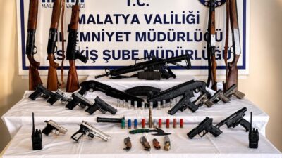 Malatya’da, toplumda korku ve endişe yarattıkları iddia edilen 56 şüpheliye