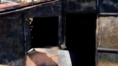 Malatya’nın Akçadağ ilçesinde bulunan bir çiftlikte meydana gelen yangında bin