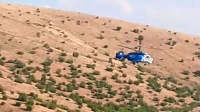 Malatya’nın Pütürge ilçesinin kırsal kesiminde başlayan orman yangınlarına karadan ve