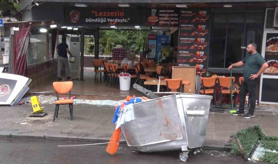 Maltepe’de, iddiaya göre alkollü olduğu öne sürülen bir sürücü, yağmur