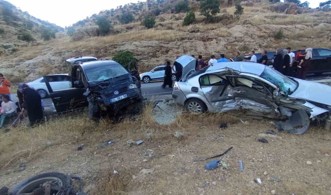 Mardin’de meydana gelen trafik kazasında 9 kişi yaralandı. Olay, Midyat-Nusaybin