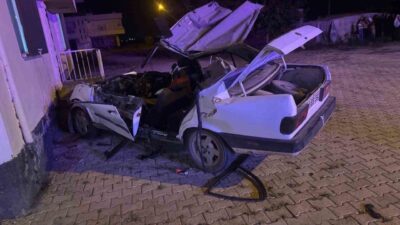 Mardin’in Kızıltepe ilçesinde meydana gelen trafik kazasında, bir çocuk da