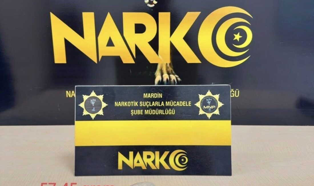 Mardin’de gerçekleştirilen bir uyuşturucu operasyonunda 3 kişi polis tarafından gözaltına