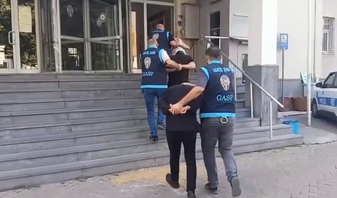 Talas ilçesindeki bir markete motolotofkokteyli atılarak kaçan 3 kişi polis