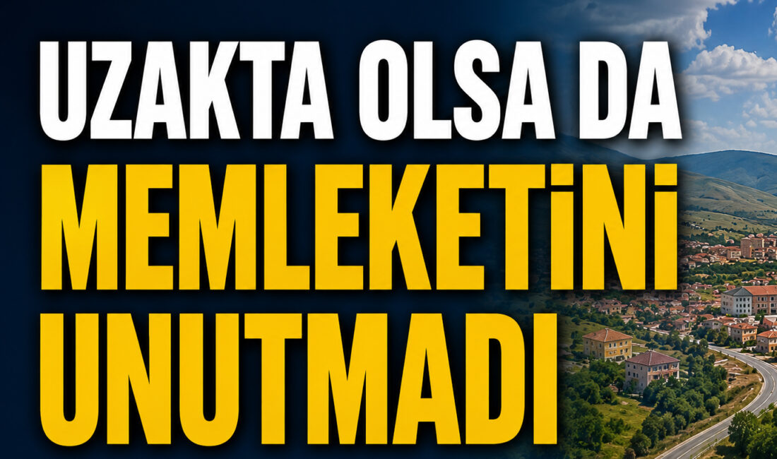 Ankara Milletvekili ve Genel Başkan Yardımcısı Hemşehrimizden Memleketine Büyük Destek