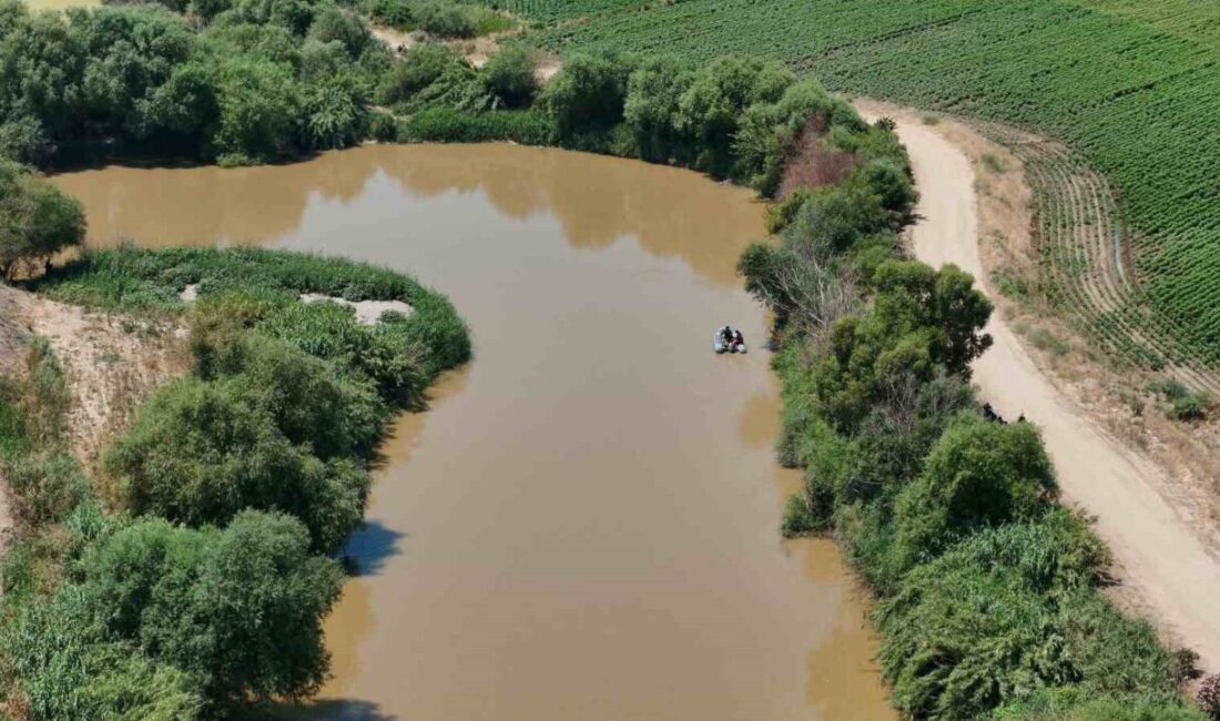 İncirliova ilçesinde Büyük Menderes Nehri’nde kaybolan 2 çocuktan biri olan