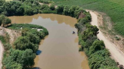İncirliova ilçesinde Büyük Menderes Nehri’nde kaybolan 2 çocuktan biri olan