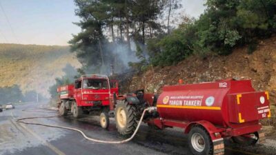 Muğla’nın Menteşe ilçesine bağlı Çiftlik ve Kafaca mahalleleri arasında meydana