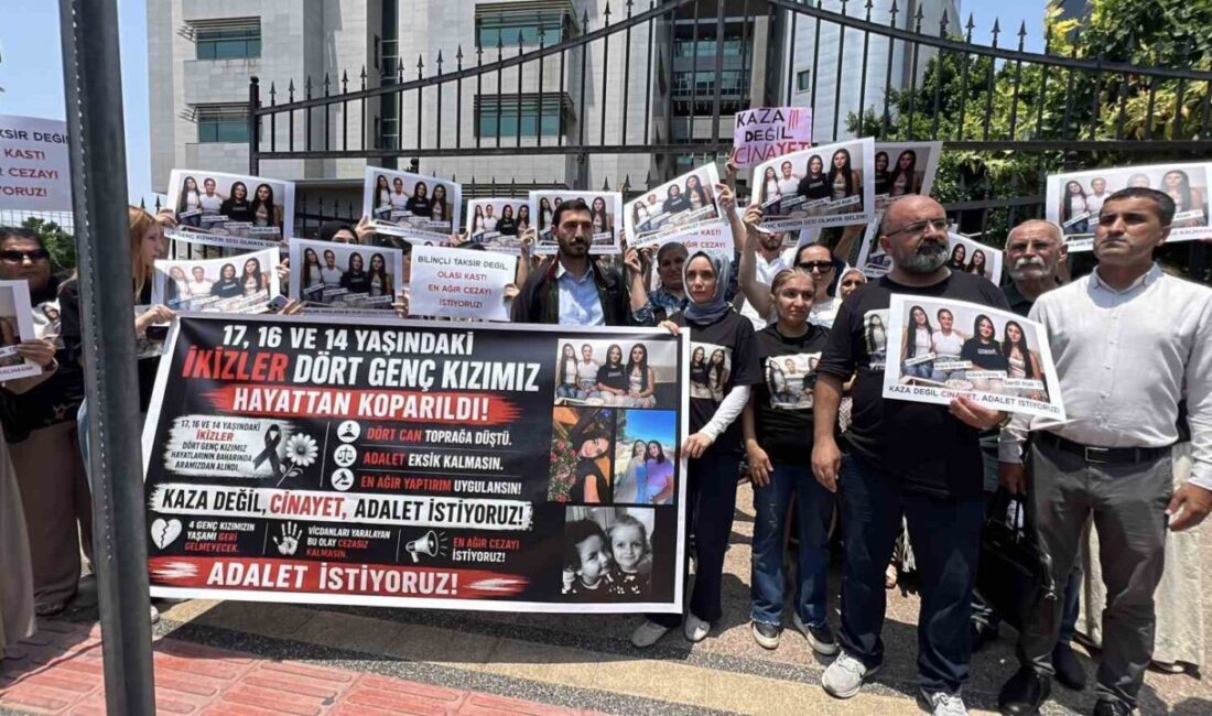 Mersin’de bir cip sürücüsünün refüjde bekleyen yayalara çarpması sonucu iki