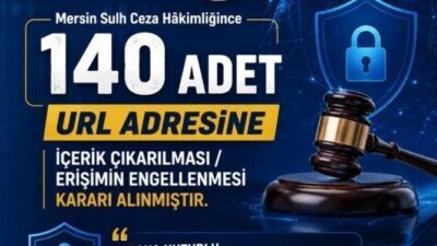 Mersin’de, Siber Suçlarla Mücadele Şube Müdürlüğü ekiplerince yürütülen sanal devriye