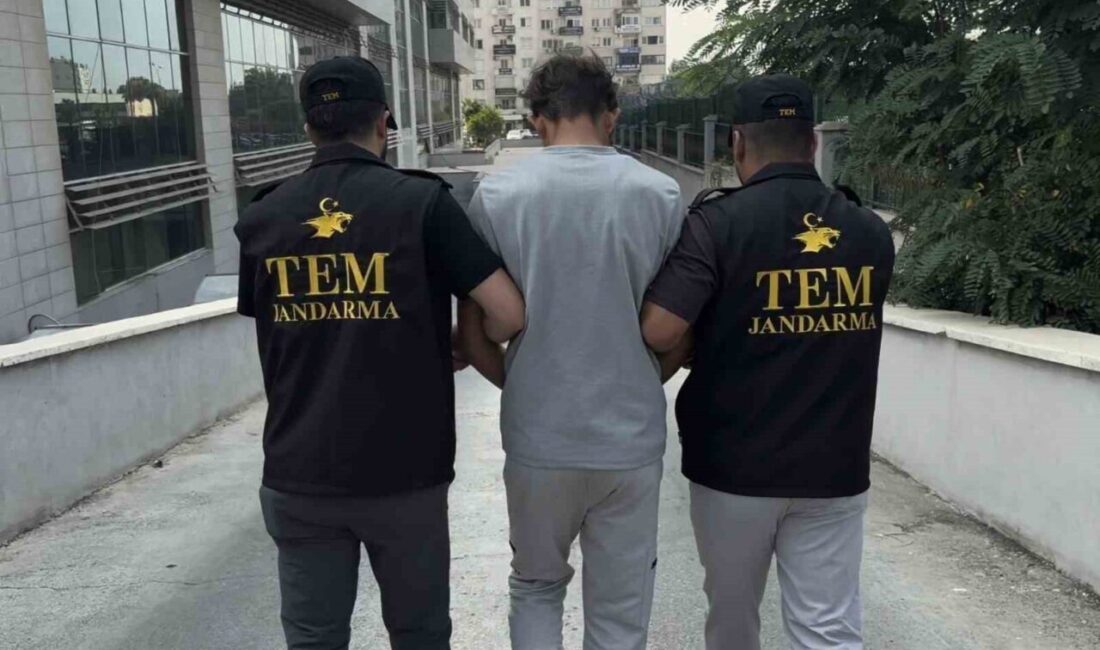 Mersin’de gerçekleştirilen operasyonda, jandarma ile MİT tarafından ortaklaşa düzenlenen operasyonda,
