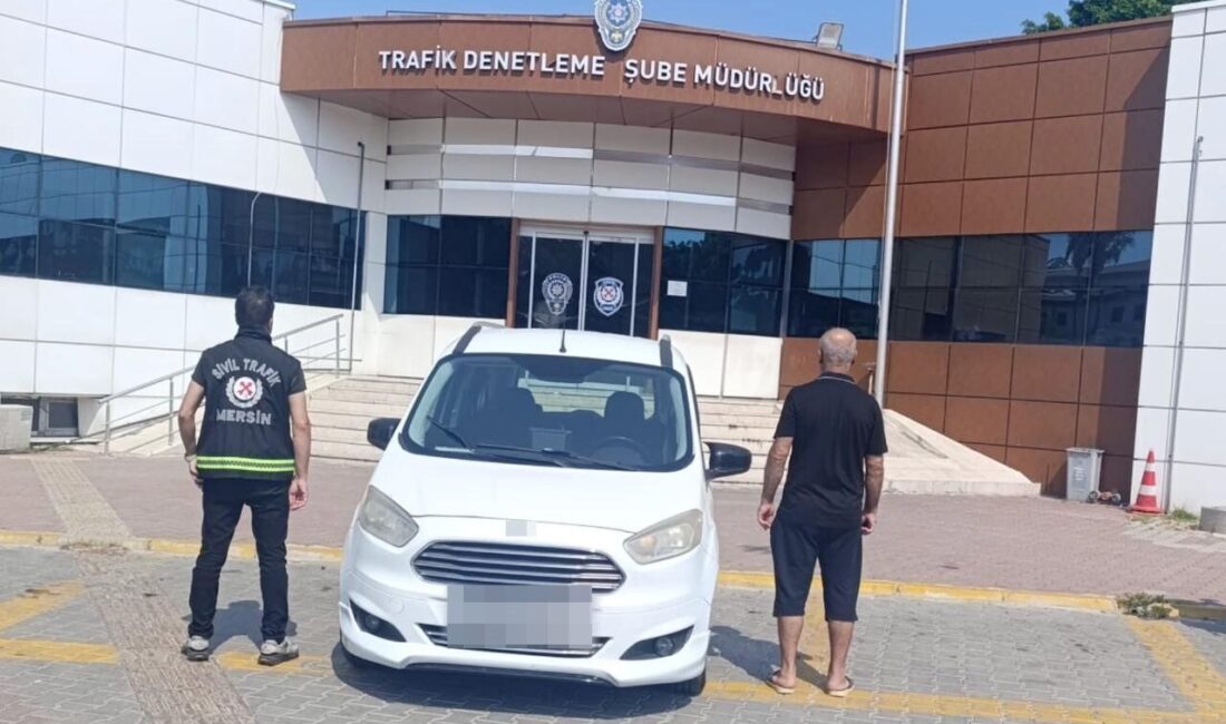 Mersin’de aracın ters yönde ilerlediği görüntülerin sosyal medyada paylaşılmasının ardından