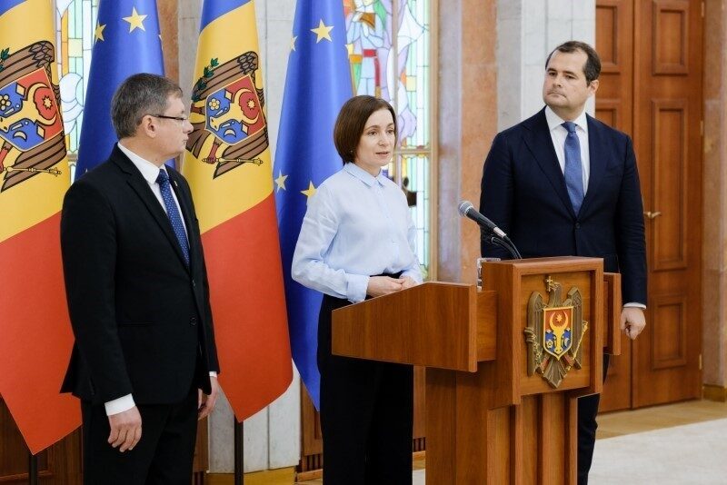 Moldova Cumhurbaşkanı Maia Sandu, Başbakan Alexandru Munteanu’nun istifasının ardından başbakanlık
