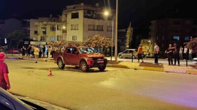 Bilecik’te, dün gece Osmaneli ilçesinin Ankara Caddesi’nde meydana gelen trafik