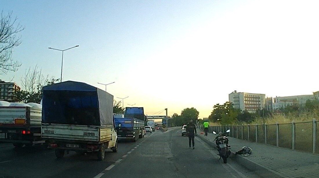 Eskişehir’de, Tepebaşı ilçesi Uluönder Mahallesi’nden geçen çevreyolunda meydana gelen bir