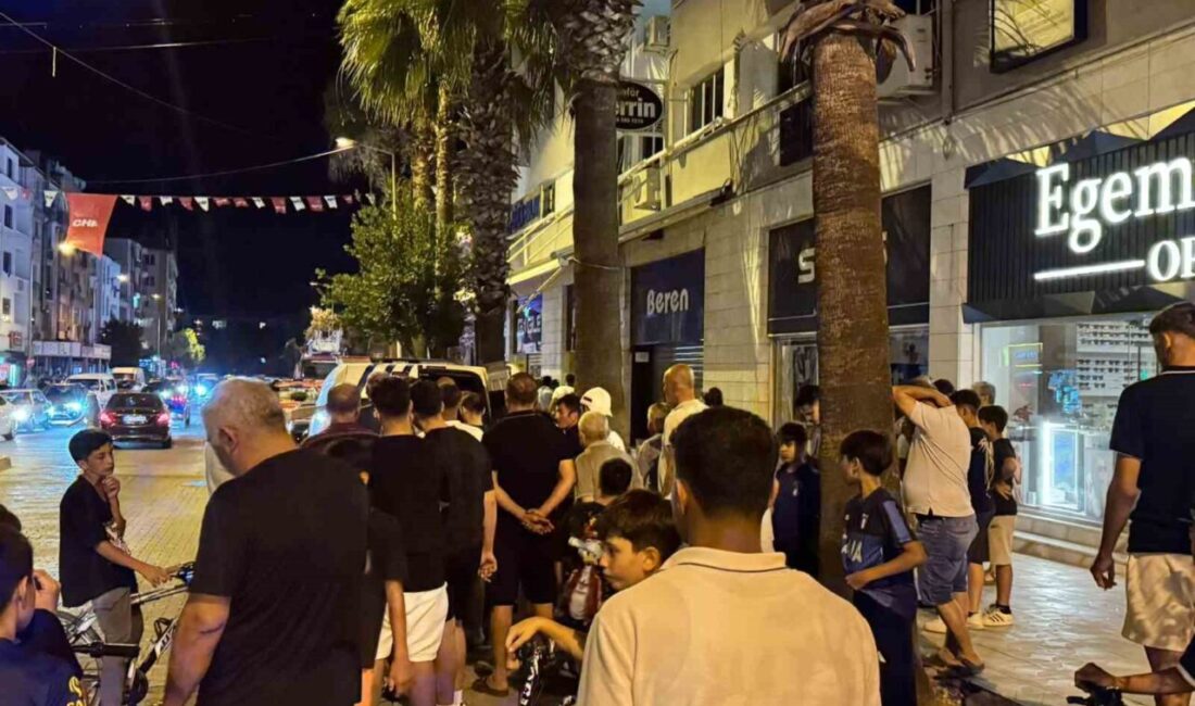 Muğla’nın Ortaca ilçesinde, bir iş merkezinin çatısına çıkarak intihar girişiminde