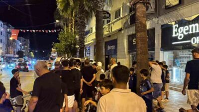 Muğla’nın Ortaca ilçesinde, bir iş merkezinin çatısına çıkarak intihar girişiminde
