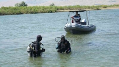 Muş’ta Murat Nehri’ne düşen ve kaybolan 10 yaşındaki Berat Karakaya’nın
