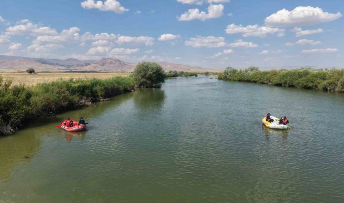 Muş’ta Murat Nehri’ne düşen 10 yaşındaki Berat Karakaya’nın bulunması için