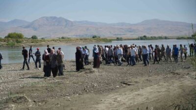 Muş’ta, Murat Nehri’ne düşerek kaybolan 10 yaşındaki Berat Karakaya’nın cesedi