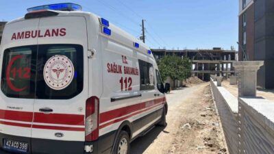 Konya’da, bir evde mutfak tüpünden sızan gazdan etkilenen bir anne