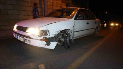 Nevşehir’de meydana gelen olayda, iki araca çarpıp kaçan sürücü, polis