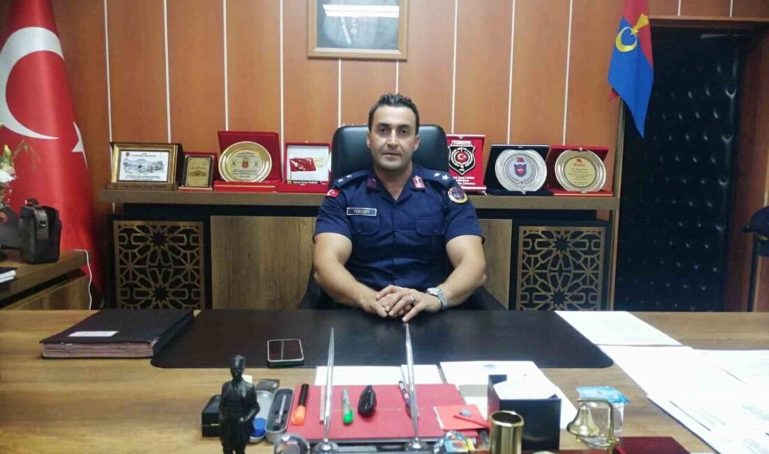 Tokat’ın Niksar İlçe Jandarma Komutanlığı’na atanan Jandarma Üsteğmen Ahmet Turan