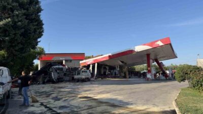 Bursa’nın İznik ilçesinde meydana gelen trafik kazasında, sürücüsünün kontrolünden çıkan