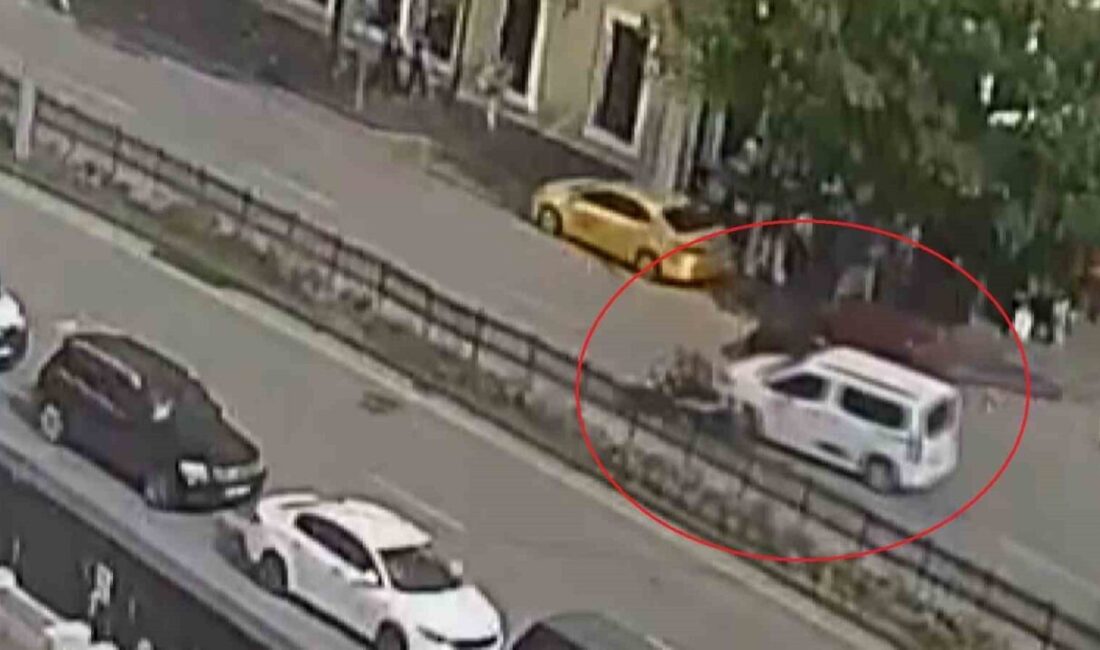 Samsun’da meydana gelen trafik kazasında, motosiklet sürücüsü hafif ticari araca
