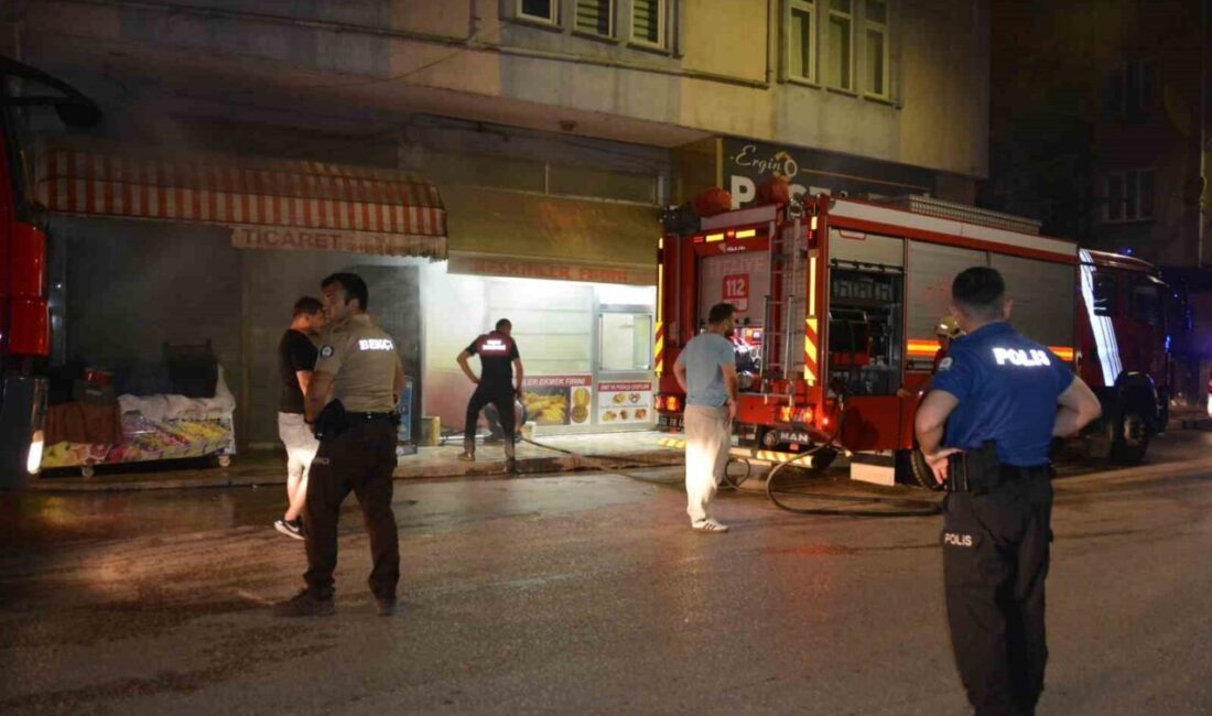 Ünye ilçesinde bulunan bir ekmek fırınında meydana gelen olayda, fındık