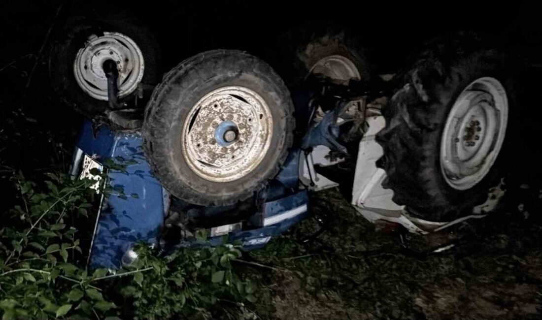 Bolu’da kaybolan yaşlı adamın, ormanlık alanda traktörü devrilerek hayatını kaybettiği