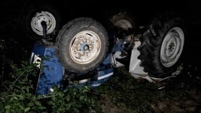Bolu’da kaybolan yaşlı adamın, ormanlık alanda traktörü devrilerek hayatını kaybettiği