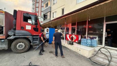 Düziçi ilçesindeki bir iş yerinde meydana gelen yangın maddi zarara