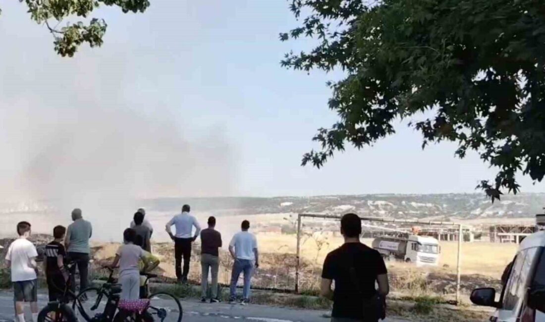 Eskişehir’de, Emek Mahallesi Oktay Rıfat Caddesi üzerinde bulunan otluk alanda