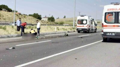 Kayseri’nin İncesu ilçesinde meydana gelen trafik kazasında bir kişi hayatını