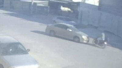 Bursa’nın İnegöl ilçesinde meydana gelen trafik kazasında bir otomobil ile